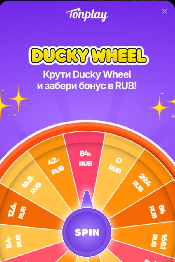 Ducky Wheel в TonPlay